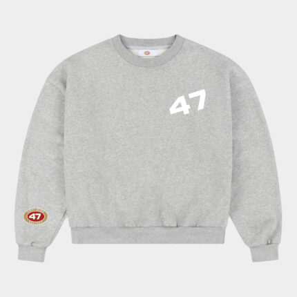 47 Gallery Boxy Sweatshirt - Grey