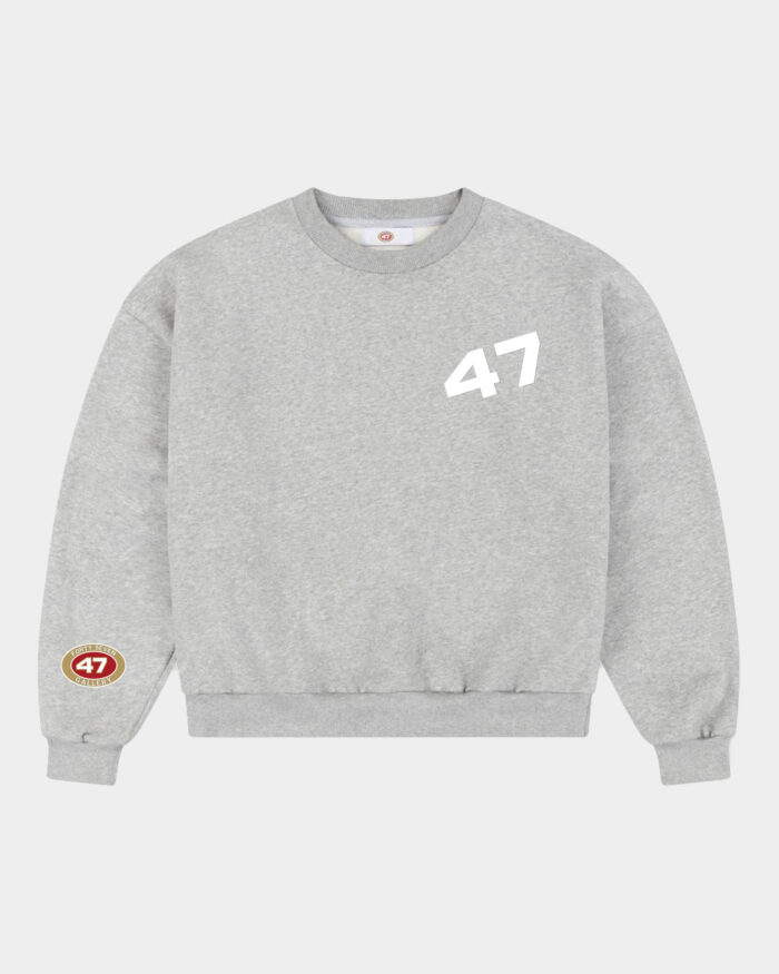 47 Gallery Boxy Sweatshirt - Grey