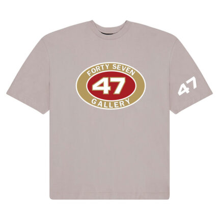 47 Gallery Essentials T-Shirt - Light Grey