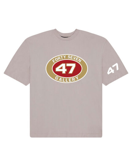 47 Gallery Essentials T-Shirt - Light Grey