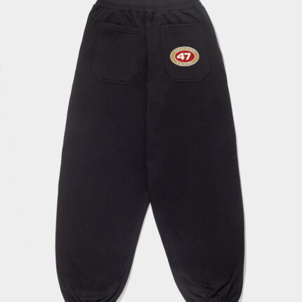 47 Gallery Essentials Ulta Baggy Sweatpant - Black