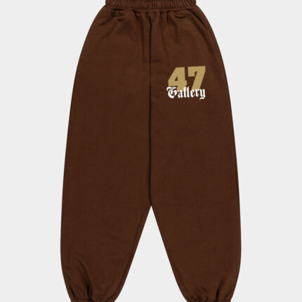 47 Gallery Essentials Ulta Baggy Sweatpant - Brown