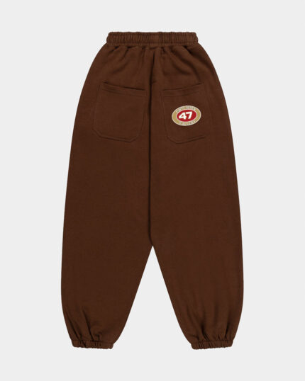 47 Gallery Essentials Ulta Baggy Sweatpant - Brown