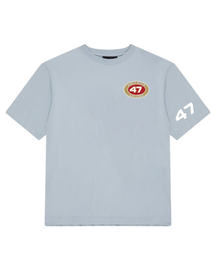 47 Gallery Logo T-Shirt - Blue