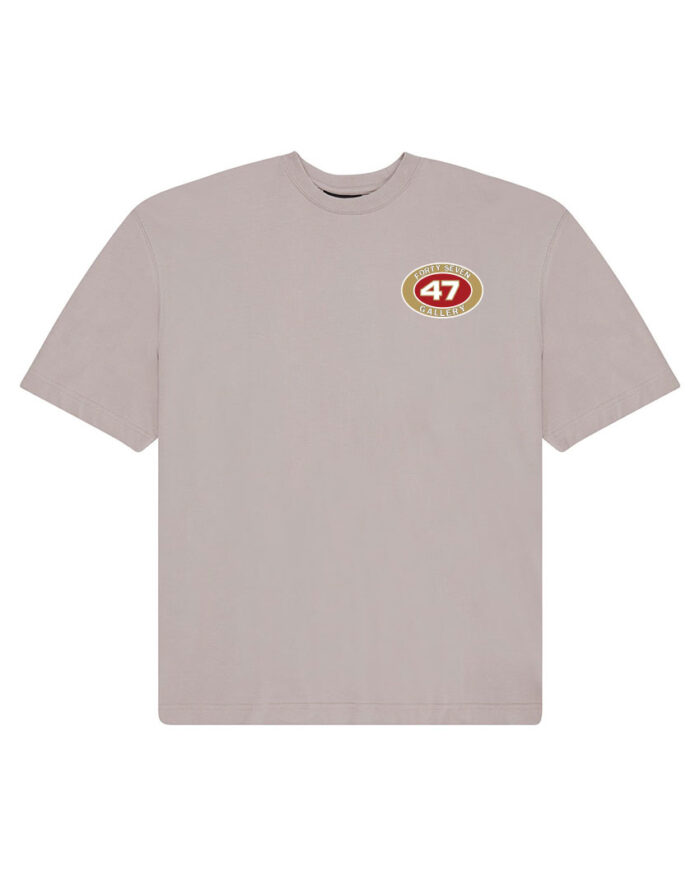 47 Gallery Logo T-Shirt - Light Grey