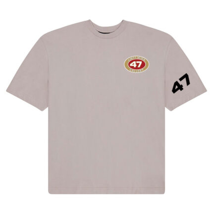 47 Gallery Logo T-Shirt - Light Grey