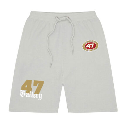 47 Gallery Pique Knitted Short - Grey