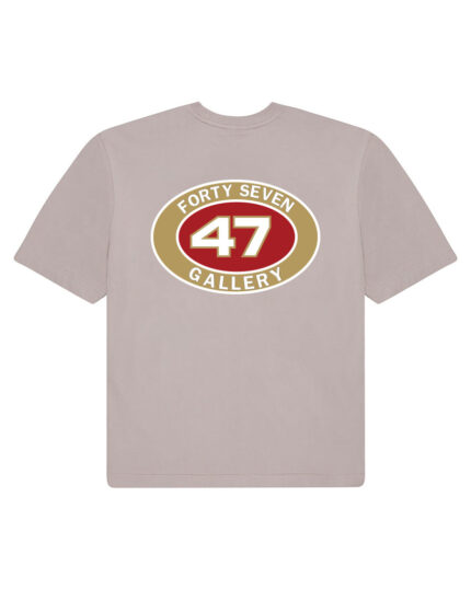 47 Gallery Vintage T-Shirt - Light Grey