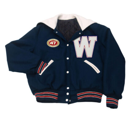 47 Gallery W Letter Ladies Varsity Jacket