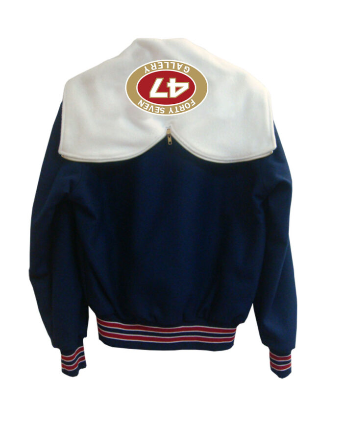 47 Gallery W Letter Ladies Varsity Jacket