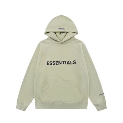 Essentials Oversized Army Green Hoodie