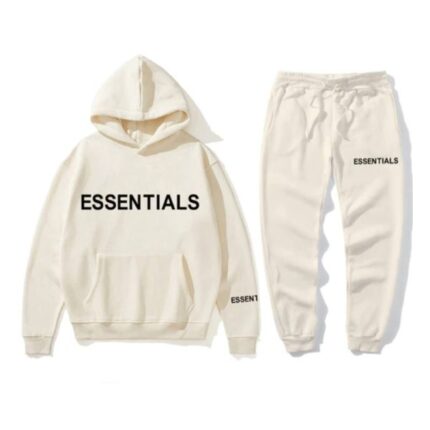 Essential Spring Hoodie Tracksuit Cream