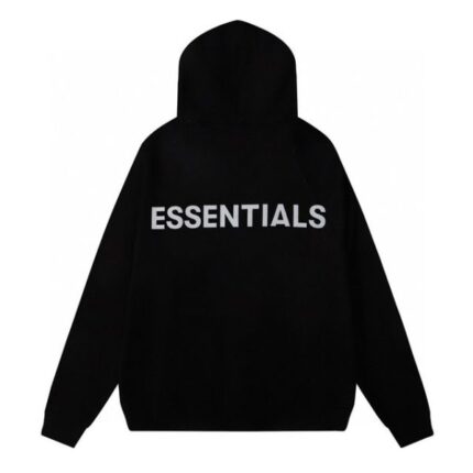 Essentials Fear of God Classic Fleece Reflective Hoodie