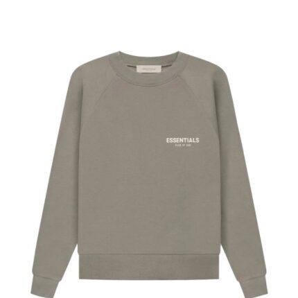 Fear of God Essentials Crewneck Sweatshirt Desert Taupe