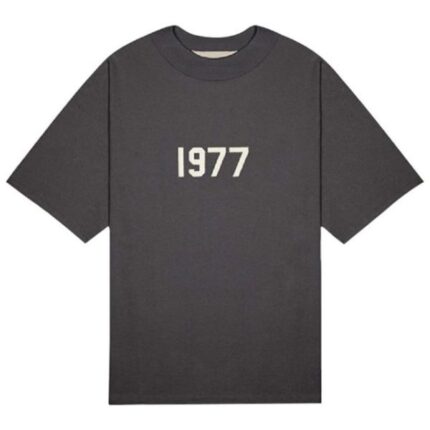 Essentials 1977 Black T Shirt Black